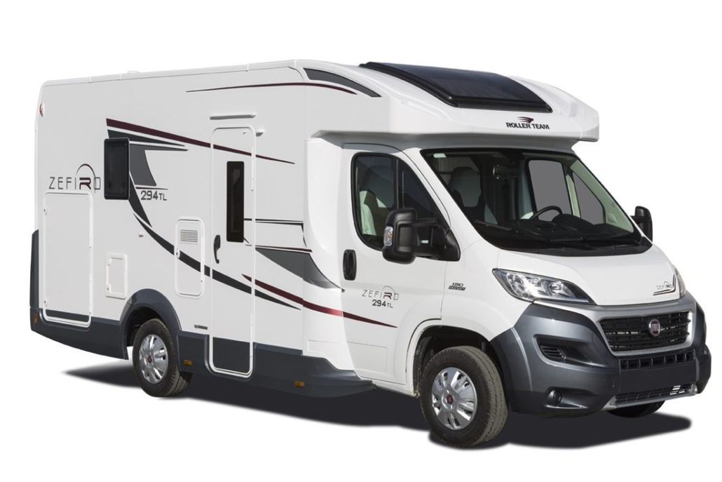 Reisemobil aus der Vermietflotte der Dekrell Invest